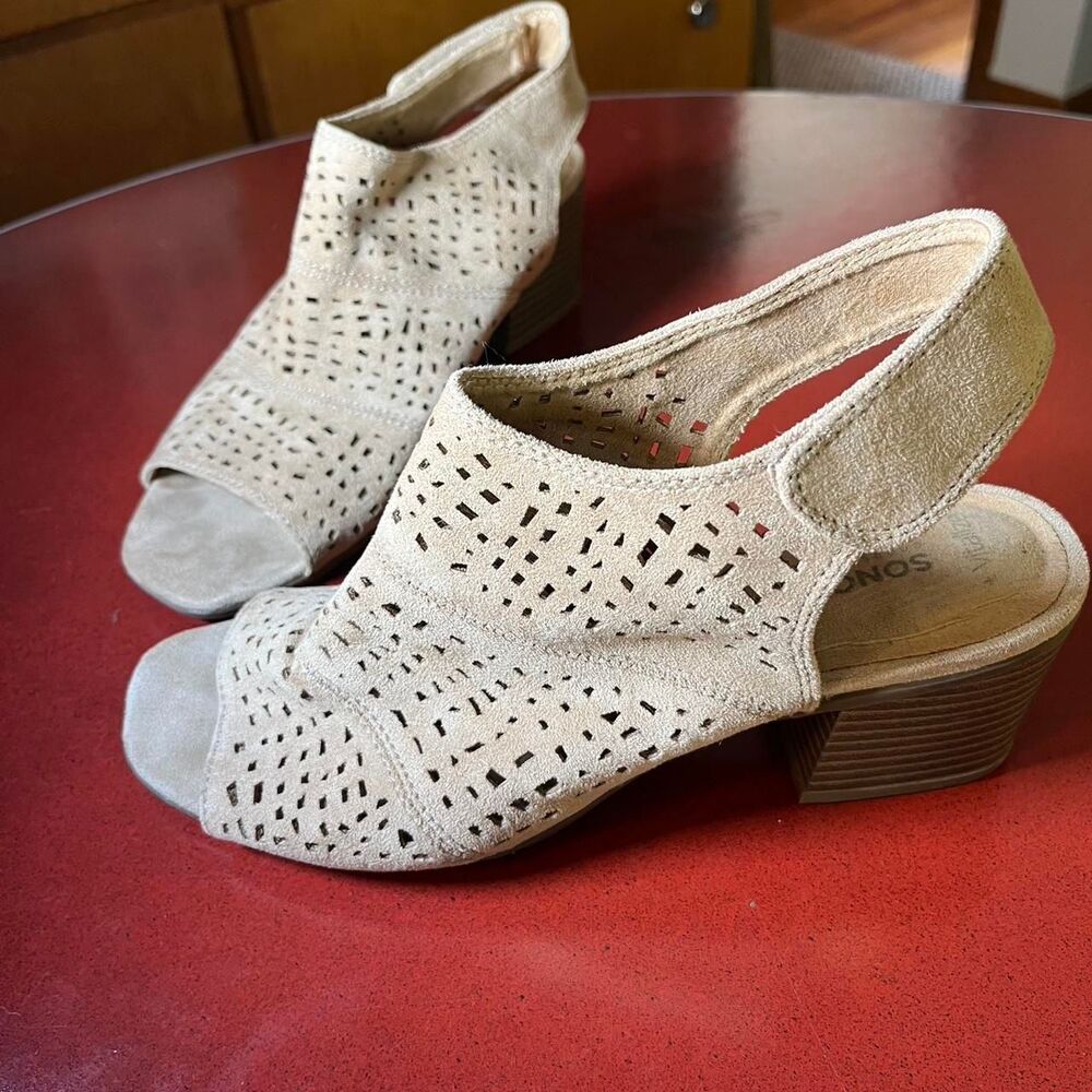 Sonoma-goods-for-life Women's Tan and Brown Sandals